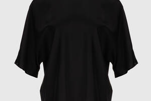 Блуза однотонная женская Lefon 71329 40 Черный (2000990424419)