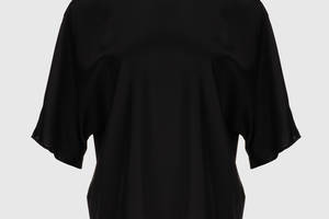 Блуза однотонная женская Lefon 71329 42 Черный (2000990424426)