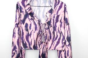 Блуза TOPSHOP фиолетовый 36 105243733