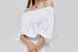 Блузка VOLGINA XL белая (68967740) 014001XL