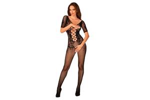 Бодистокинг Obsessive Bodystocking F238 black S/M/L черный (SO7692)