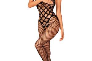 Бодистокинг Obsessive Bodystocking G332 S/M/L черный (SO7698)