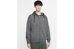 Бомбер чоловічий Nike Sportswear Club Fleece L Сірий (BV2645-071)