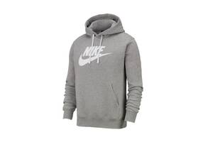 Бомбер чоловічий Nike Sportswear Club Fleece M Сірий (BV2973-063)