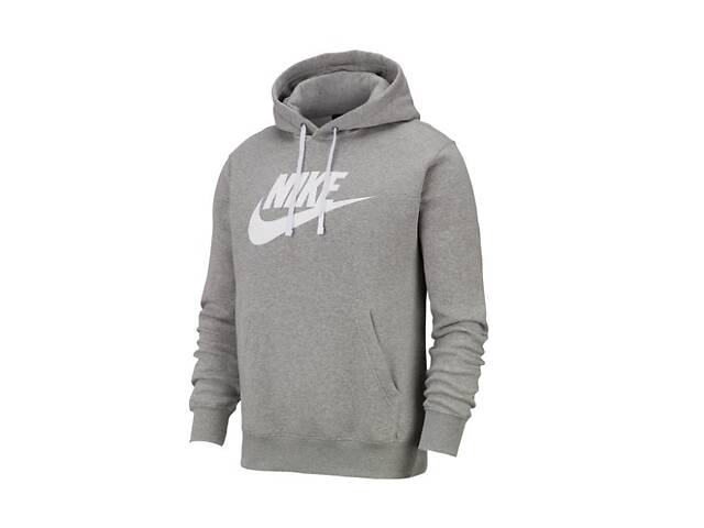 Бомбер чоловічий Nike Sportswear Club Fleece M Сірий (BV2973-063)