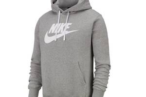 Бомбер мужской Nike Sportswear Club Fleece (BV2973-063) L Серый