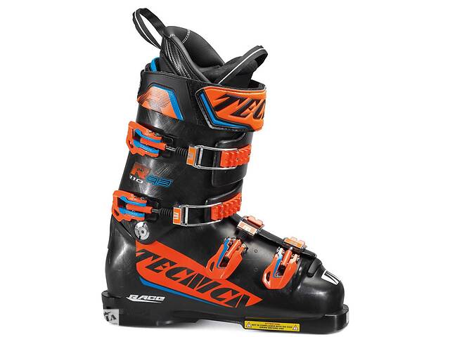 Черевики гірськолижні Tecnica R9.3 110 Race Botas 42 (27 cм) Чорний з помаранчевим 10169200100-42