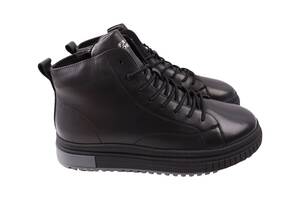 Ботинки мужские Brooman черные натуральная кожа 976-24ZHS 40