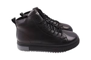 Ботинки мужские Brooman черные натуральная кожа 976-24ZHS 43