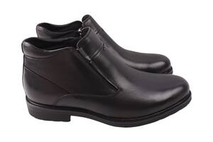 Ботинки мужские Brooman черные натуральная кожа 981-24ZH 39