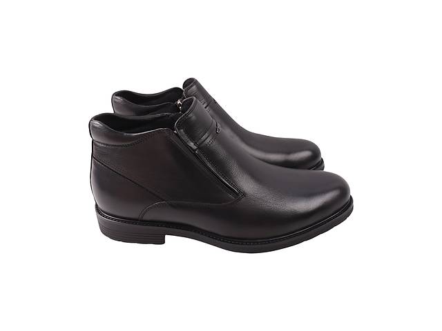 Ботинки мужские Brooman черные натуральная кожа 981-24ZH 41