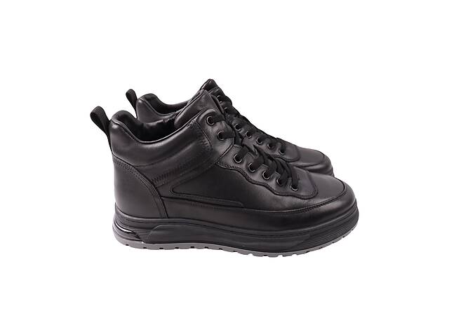 Ботинки мужские Brooman черные натуральная кожа 988-24ZHS 43