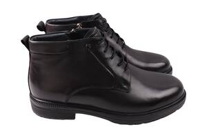 Ботинки мужские Brooman черные натуральная кожа 992-24ZH 39