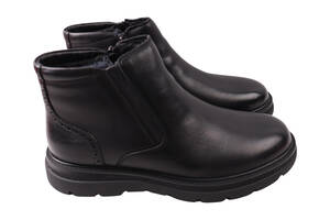 Ботинки мужские Brooman черные натуральная кожа 994-24ZHC 39