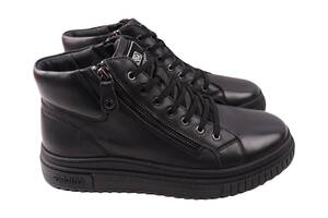 Ботинки мужские Brooman черные натуральная кожа 995-24ZHS 40