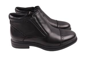 Ботинки мужские Clemento черные натуральная кожа 73-24ZH 42