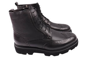 Ботинки мужские Cosottinni черные натуральная кожа 448-24ZHC 39