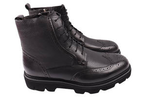 Ботинки мужские Cosottinni черные натуральная кожа 448-24ZHC 40