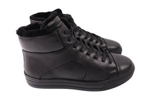 Ботинки мужские Cosottinni черные натуральная кожа 450-24ZHC 40