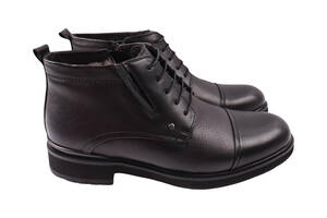 Ботинки мужские Cosottinni черные натуральная кожа 453-24ZH 40