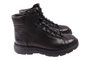 Ботинки мужские Lido Marinozi черные натуральная кожа 319-24ZHS 39