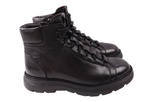 Ботинки мужские Lido Marinozi черные натуральная кожа 319-24ZHS 41