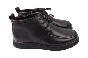 Ботинки мужские Lido Marinozi черные натуральная кожа 335-24ZHC 39