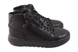 Ботинки мужские Marion черные натуральная кожа 64-24ZHC 43