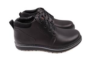 Ботинки мужские Maxus черные натуральная кожа 139-24ZHC 40