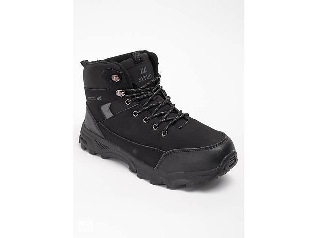 Ботинки мужские спортивные 342355 р.45 (27,5) Fashion Черный