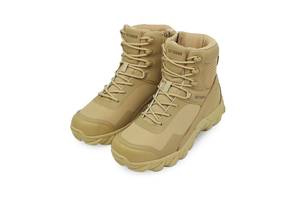 Ботинки мужские тактические Lesko 6676 Outdoor 44 Sand Khaki