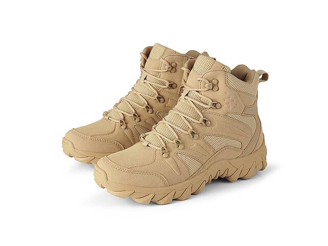 Ботинки мужские тактические Lesko GZ702 46 Sand Khaki (9867-42427)