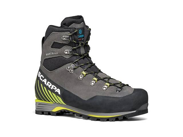 Ботинки Scarpa Manta Tech GTX 43 Серый-Салатовый