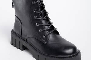 Ботинки женские 341353 р.36 (23) Fashion Черный