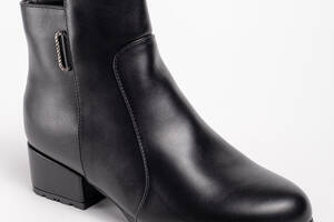Ботинки женские 341366 р.37 (23,5) Fashion Черный