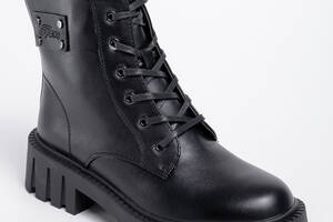 Ботинки женские 341368 р.36 (23) Fashion Черный