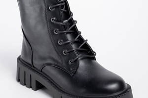Ботинки женские 341388 р.36 (23) Fashion Черный