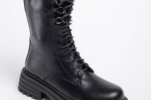 Ботинки женские 341401 р.36 (23) Fashion Черный