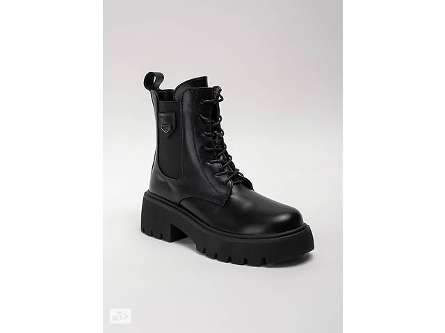 Ботинки женские 341529 р.38 (24) Fashion Черный