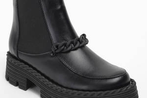 Ботинки женские 341892 р.37 (24) Fashion Черный