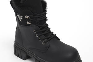 Ботинки женские 341898 р.40 (25) Fashion Черный