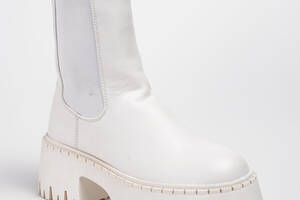 Ботинки женские 342053 р.36 (23,5) Fashion Белый