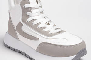 Ботинки женские 342055 р.36 (23) Fashion Белый