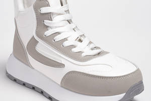 Ботинки женские 342055 р.38 (24) Fashion Белый