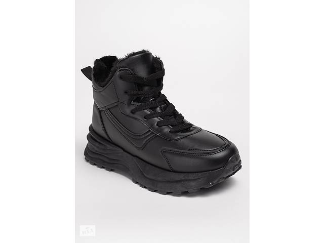 Ботинки женские 342131 р.38 (24) Fashion Черный