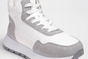 Ботинки женские 342138 р.38 (24) Fashion Белый