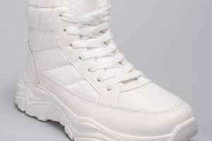 Ботинки женские 342157 р.36 (23) Fashion Белый