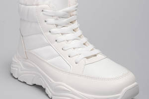 Ботинки женские 342157 р.39 (24,5) Fashion Белый
