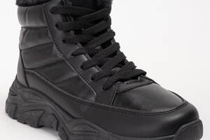 Ботинки женские 342165 р.36 (23) Fashion Черный