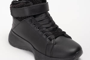 Ботинки женские 342298 р.36 (23) Fashion Черный